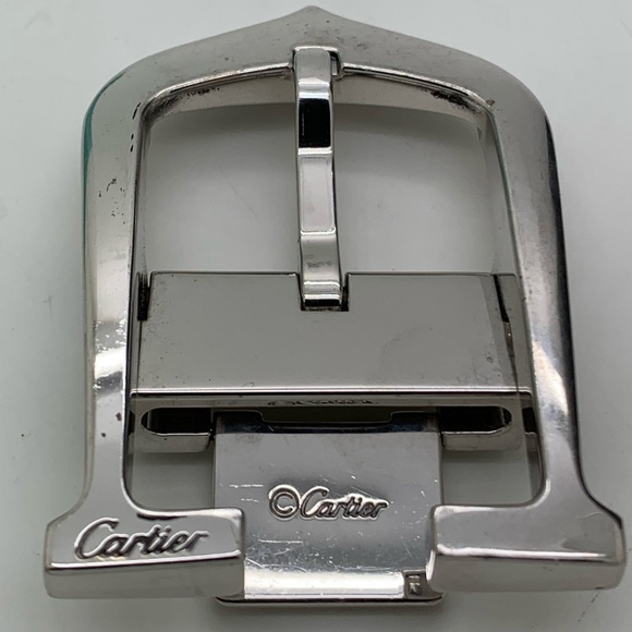 Cartier Accessories - Cartier Stainless Still Belt Buckle